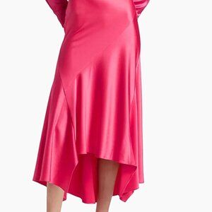 Alice + Olivia  Rosa Asymmetric Slip Skirt